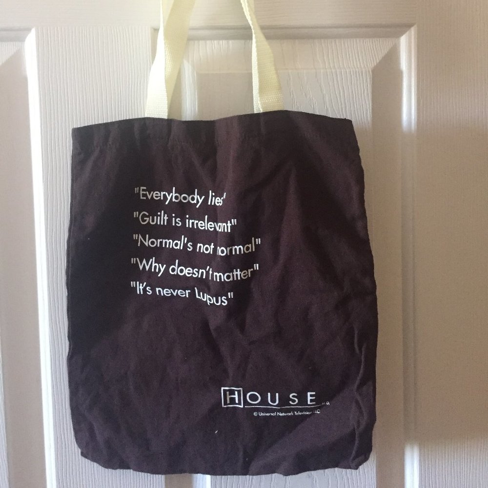House Everyone Lies Tote Bag
